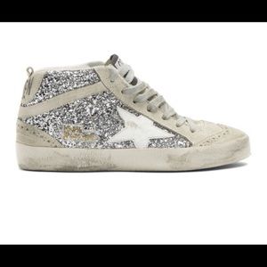 37 glitter golden goose midstar